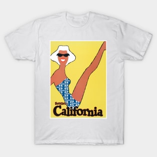 Vintage Travel Poster Southern California USA T-Shirt